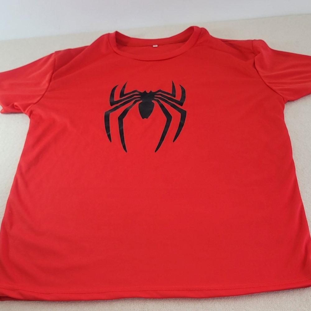 Marvel Shirt Men/Teen Sz Xl - See descriotion Tee Shirt Red/Black Spider Emblem